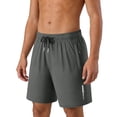 thumbnail image 2 of Vetsdori Mens Dry Fit Shorts Summer Workout Short Pants Pocket Casual,Sports Breathable Ropa Shorts for Men Athletic Shorts,Size 6XL, 2 of 8
