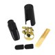 thumbnail image 2 of Soprano Sax Saxophone Mouthpiece Plastic with Cap Metal Buckle Reed Mouthpiece Patches Pads Cushions, 2 of 4