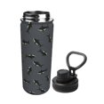 thumbnail image 2 of Honeii Cute Shark Print 18OZ Sports Insulated Kettle,Double-Walled Stainless Steel Water Bottle with Leak-Proof Lid, Perfect for Outdoor, Sports, and Travel, 2 of 7