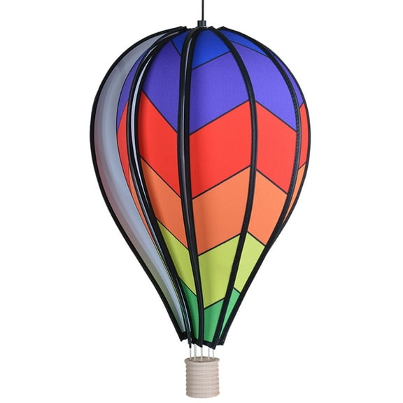 Chevron Rainbow 18 inch Hot Air Balloon