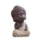 thumbnail image 5 of Adorno Hecho de Té, Bebida Decoración para hogar, Miniatura - Blanco perfecl Pequeña estatua de Buda, 5 of 6