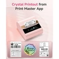 thumbnail image 2 of Impresora de etiquetas Phomemo M260 Pink Bluetooth 2025 Upgrade, 2 of 7