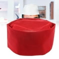 thumbnail image 5 of Japanese Chef Hat with Mesh Top Breathable Work Hat Beanie Waiter Hat Cooking Hat for Kitchen Restaurant Bakery , Red, 5 of 8