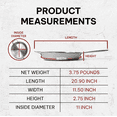 thumbnail image 3 of Beka Maestro 11" 5-Ply Stainless Steel Frying Pan Skillet, 3 of 5