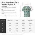 thumbnail image 5 of Fotbe winter ski Dachshund Camisa Estampada de Manga Corta para Hombre, Casual de Verano, Estilo Playero, Sin Arrugas-XX-Large, 5 of 5