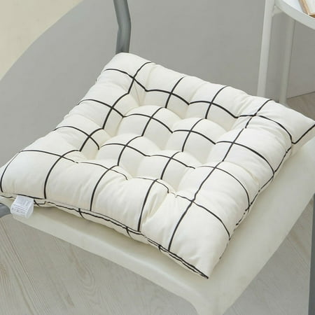 

Nvzi Seat Cushion Garden Patio Home Kitchen Office Thicken Comfy Seat Cushion beige 16 x16
