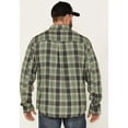 thumbnail image 4 of Brothers And Sons Men's Plaid Print Long Sleeve Button Down Flannel Shirt Green Medium, 4 of 4