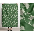 thumbnail image 3 of Soimoi Floral Theme Outdoor Fabric By 3 Yard, 56" Wide Water-Resistant Upholstery Material for Chairs, Cushions & DIY Projects, Green, 3 of 7