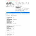 thumbnail image 2 of Carburetor Repair Kit - Compatible with 1946 - 1948 Mercury Mercury 3.9L V8 CARB 2BBL 1947, 2 of 2