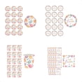 thumbnail image 3 of CuiLiyq 68 Pieces Easter Tableware Set Party Supplies, Happy Easter Colorful Eggs Pattern Disposable Paper Plates, Paper Cups, Napkins Dinnerware for Spring Party Supplies Decorations, 3 of 9
