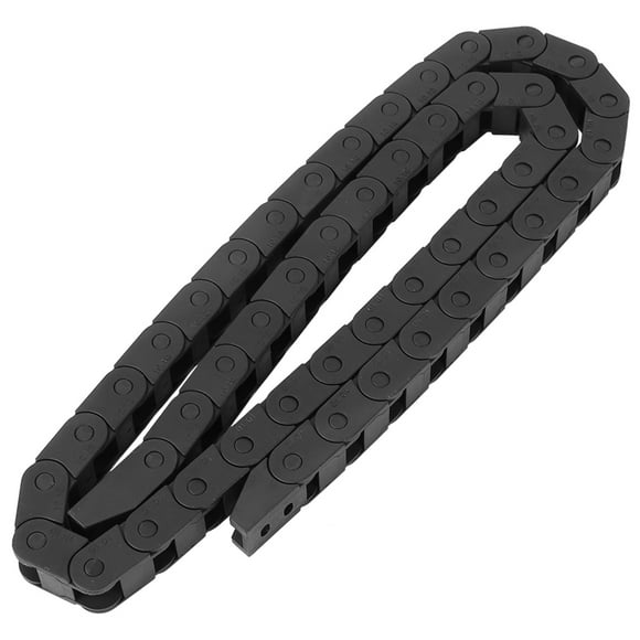 Drag Chain, R18 Drag Chain Cnc Machine 3d Printer Nylon Cable Drag Chain, 10x10mm for 3D Printer CNC Machine