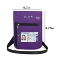 thumbnail image 3 of Travel Neck Pouch Waterproof Safe Passport Holder Pouch Neck Wallet, 3 of 5