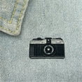 Fashionable Brooch Elegant Film Camera Pin Film Camera Shape Badge ...