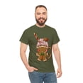 thumbnail image 5 of Unisex Heavy Cotton Tee Christmas Ginger Coffee, 5 of 10