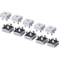 thumbnail image 1 of 10 Pcs KBPC5010 - Boîtier en Métal 1000V/50A Pont de Diode à Phases Uniques, 1 of 9