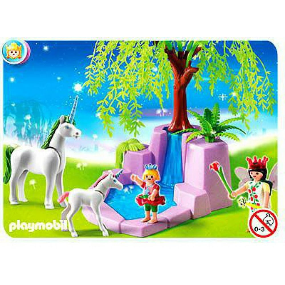 PLAYMOBIL Magic Castle Unicorn Playset Set Playmobil 5872 Walmart