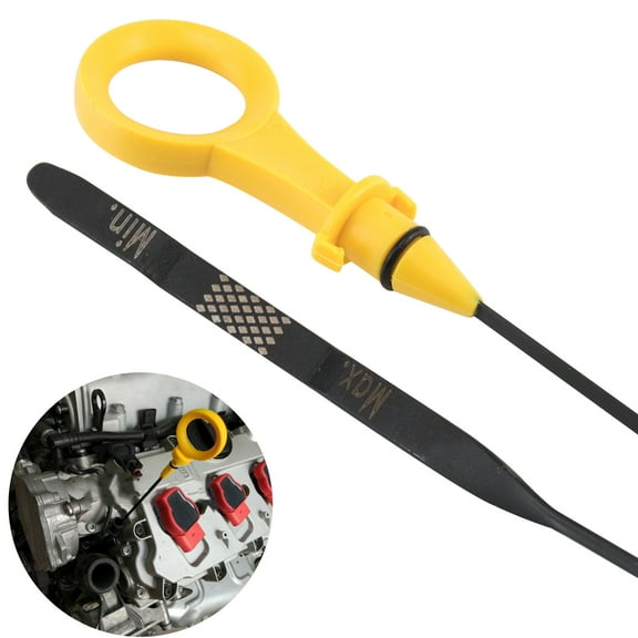 3mirrors Engine Oil Dipstick For 2009-2017 VW Audi A4 A4Q A5 A5Q 2.0T B8 B9 2.0L OE#06H115611E 06J115611E