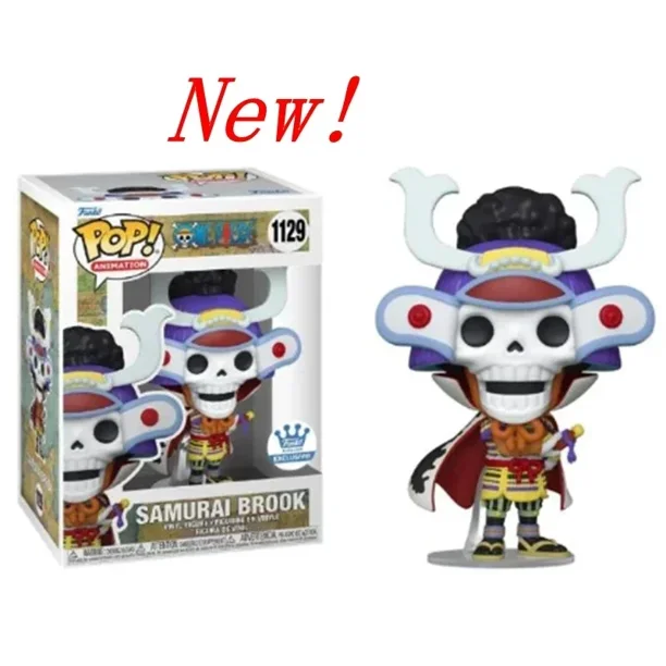 2025 FUNKO POP ONE PIECE #1273 Red Hawk Luffy Gear Two #1269 Buggy the Clown #1276 Soba Mask #1277 Figura de acción modelo Juguetes para regalos