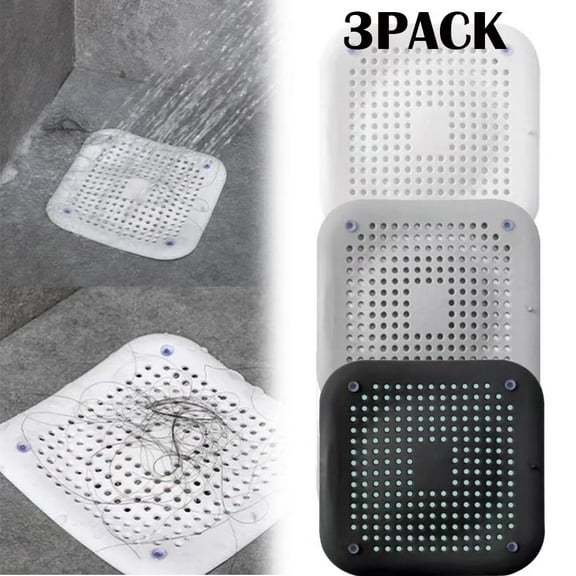 3 Pack Bathroom Sink Strainers, Kitchen Sink Strainers Sewer Drain Strainers