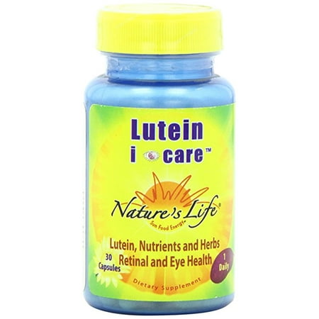 30ct Capsule - Natures Life - Lutein i care, Capsule (Btl-Plastic) 30ct