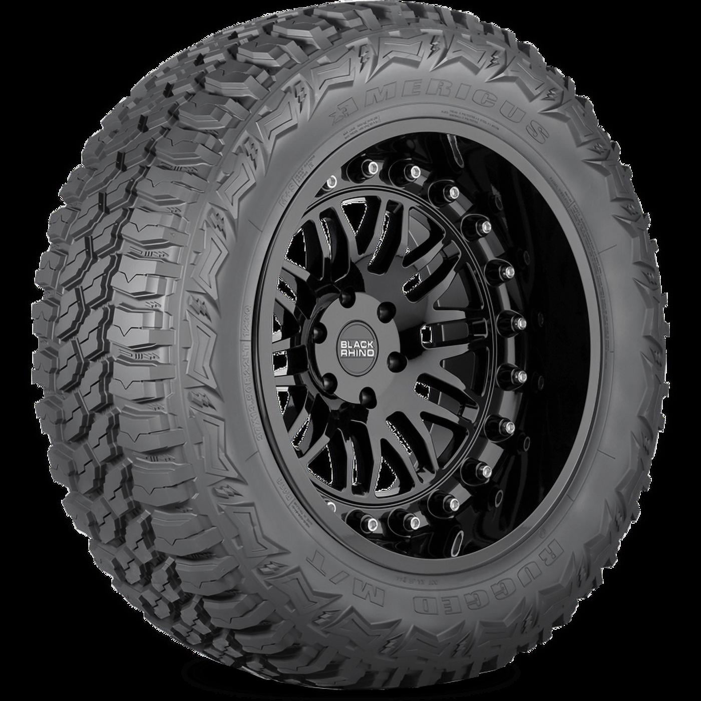 33X12.50R20 119 Q LRF 12PLY 33 12.5 R20 Americus Rugged M/T Mud-Terrain Tire