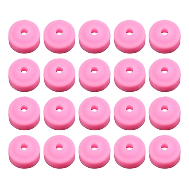 30 Uds. De brocas útiles para uñas, tapas antipolvo, cubiertas protectoras para herramientas de manicura de silicona para evitar que entre polvo en los cabezales de pulido de uñas