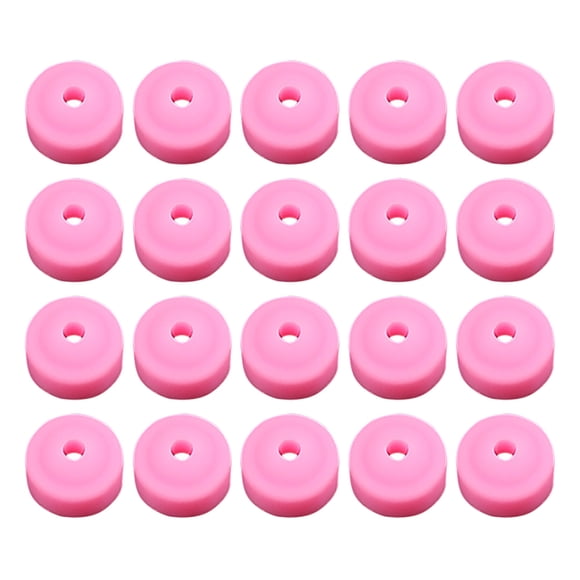 30 Uds. De brocas útiles para uñas, tapas antipolvo, cubiertas protectoras para herramientas de manicura de silicona para evitar que entre polvo en los cabezales de pulido de uñas