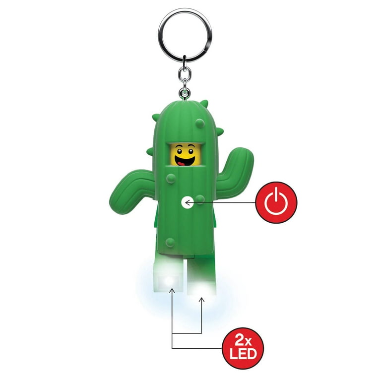 LEGO Iconic Cactus Boy Keychain Light Ages 6 to Adult Walmart