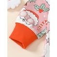 thumbnail image 5 of Qmyliery Toddler Baby Rompers Santa Christmas Tree Print Casual Long Sleeve Jumpsuit for Newborn Girl Boy,0-18 Months, 5 of 8