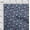 Navy Blue, variant on oneOone Organic Cotton Poplin Twill Fabric Dot & Flower Floral Print Fabric by Yard 42 Inch Wide