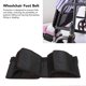 thumbnail image 3 of Wheelchair Leg Strap Black Wheelchair Foot Rest Restraint for Elderly Disabled Legs Restraining Safety Fixation Strip Brace, 3 of 5