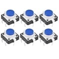 thumbnail image 3 of Uadme 20PCS 12x12x7.3mm Interruptor de botón táctil - Interruptor de botón táctil momentáneo LED(Azul), 3 of 8