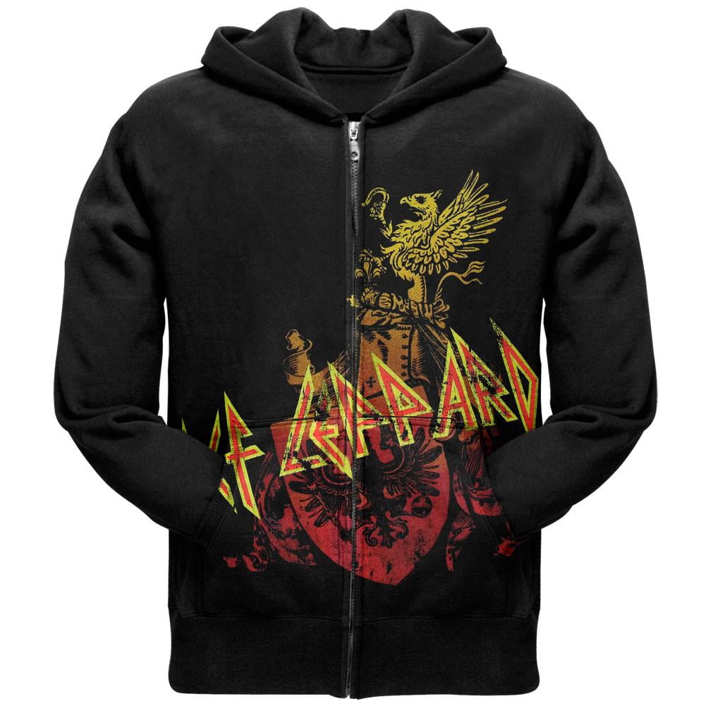 Def Leppard Sunrise Crest Zip Hoodie