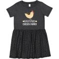 thumbnail image 3 of Inktastic Backyard Chicken Farmer Girls Toddler Dress, 3 of 5