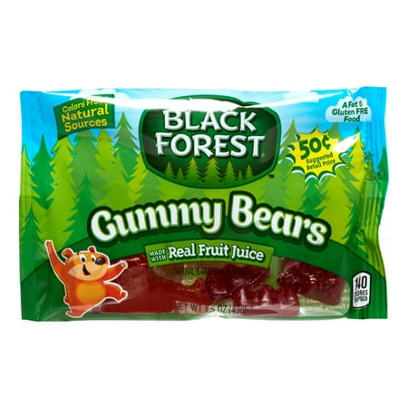 Black Forest Gummy Bears, 1.5 Oz, 24 Ct