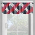 thumbnail image 2 of Ambesonne Modern Valance Pack of 2, Ornate Circles Pattern, 54"X12", Multicolor, 2 of 5