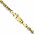thumbnail image 5 of 10K Yellow Gold 3mm D/C Quadruple Rope Chain (20 X 3) Made In Peru 10qt023-20, 5 of 6
