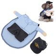thumbnail image 4 of M Buder - Disfraz De Cartero Para Mascotas Ropa Divertida Perros y Gatos Talla M, 4 of 9