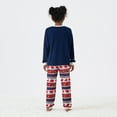 thumbnail image 4 of PatPat Christmas Pajamas Dark Blue Bear Print Family Matching Outfits Sets for Women Kids Baby, 4 of 10