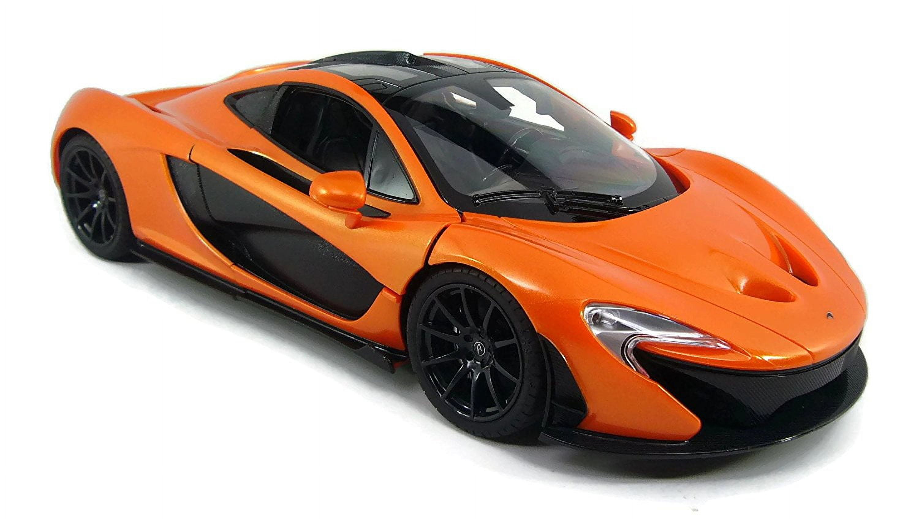 Wonder Wheels 1:14 RC Remote Control McLaren P1 Sport Car With Lights and Open Doors - Orange