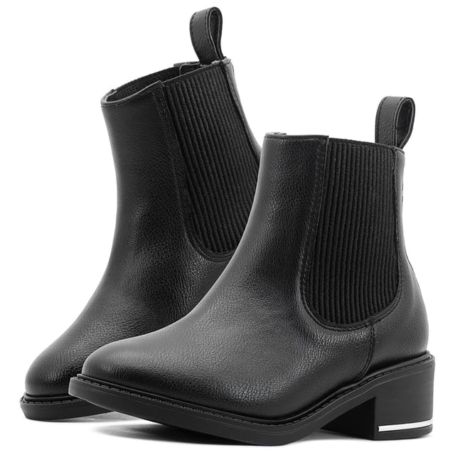 Botas Botines Niña Salamandra Invierno Casual Formal Negro negro 18