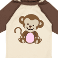 thumbnail image 4 of Inktastic Monkey Girls Long Sleeve Baby Bodysuit, 4 of 5