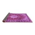 thumbnail image 2 of Ahgly Company Indoor Square Persian Purple Traditional Area Rugs, 5' Square, 2 of 4