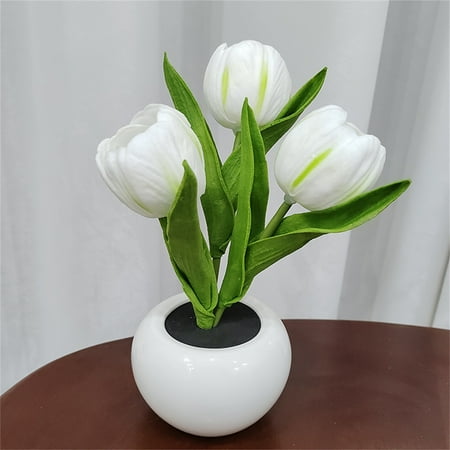 

Umitay Flowers Lamp Lights 2023 New Desk Lamp Led Simulation Flowers Night Light With Vase Table Lamp Ornaments For Home Living Room Desktop Decor For Home Decor