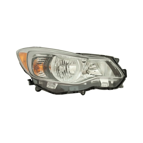 KAI New CAPA Certified Standard Replacement Passenger Side Headlight Assembly, Fits 2016-2017 Subaru Crosstrek