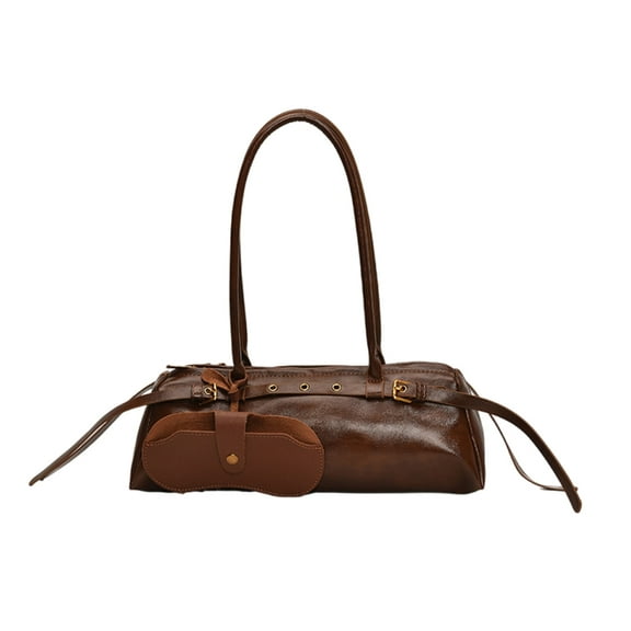 Huhudde Shoulder Bag Women Trendy Evening Clutches Purse Leather Under the Arm Purses Hoboes Toted Handbag with Zipper Closure