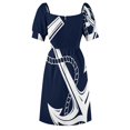 thumbnail image 7 of Anchor Nautical White & Navy Dress dress women summer 2024 Clothing female, 7 of 7