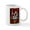 White, variant on CafePress - Flower Eyed Sugar Skull Mugs - 11 oz Ceramic Mug - Novelty Coffee Tea Cup