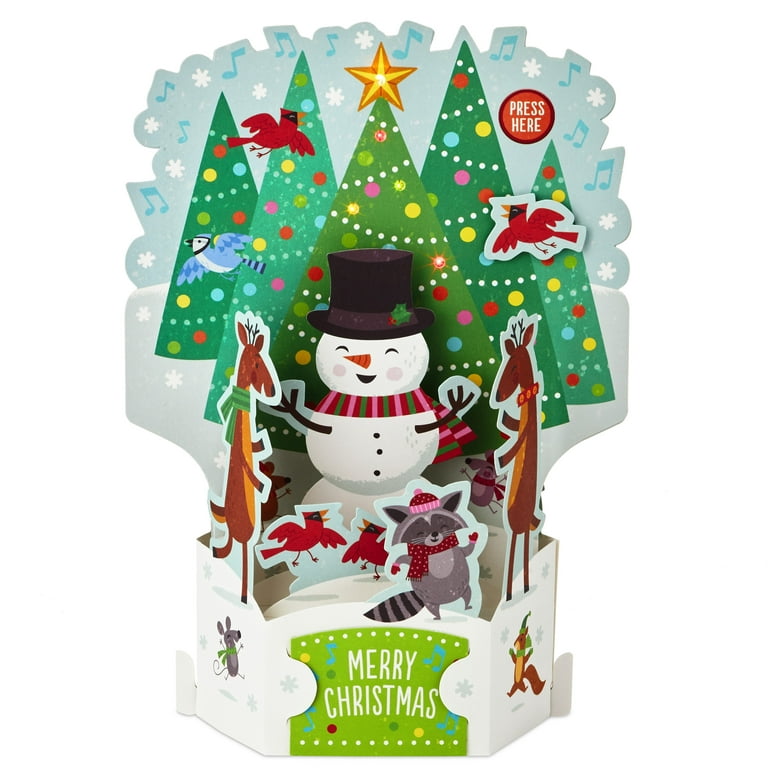Musical Tree Lighting Snowman - Hallmark Corporate