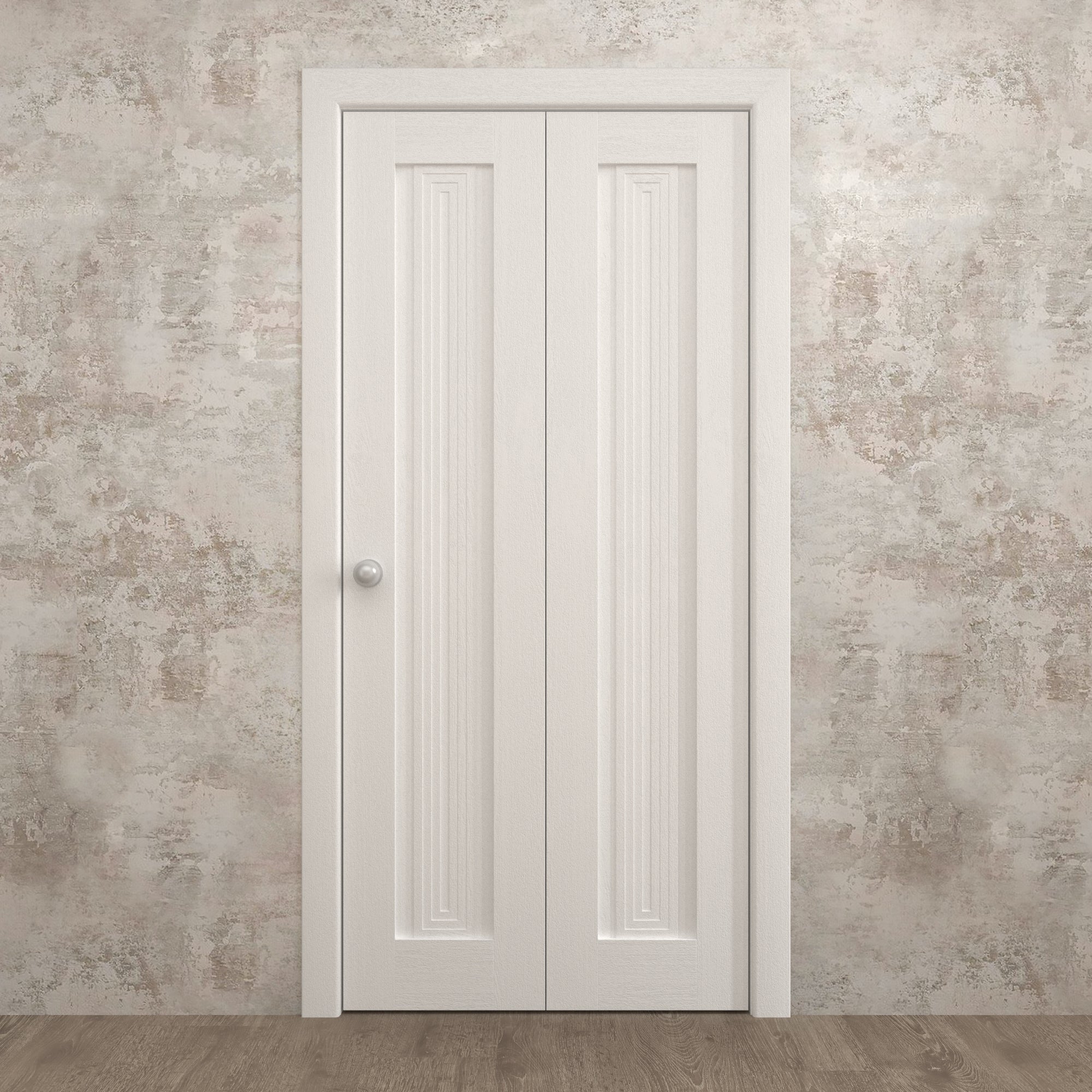 Sliding Closet Bi-fold Doors 56 x 84 inches | Ego 5006 Painted